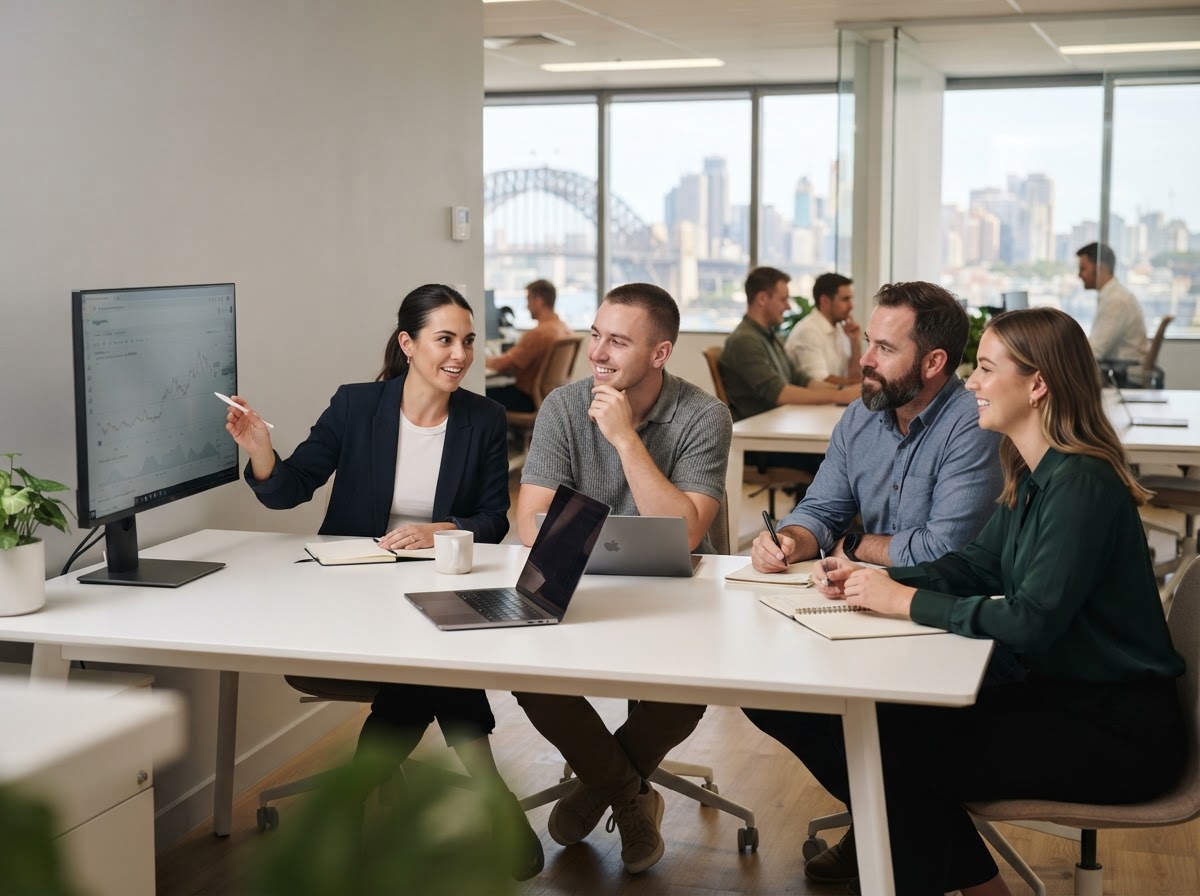 Ledgarium workspace used for reviewing market analysis